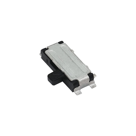 C&K Components Slide Switch, 2 Positions, Spdt, On-On, Latched, 0.3A, 6Vdc, 2 Pcb Hole Cnt, Solder Terminal,  PCM12SMTR